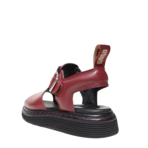 Sandalias dilma malbec atras